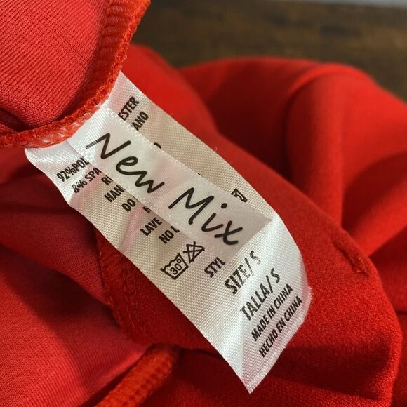 New Mix Red Stretch Dress Pants | Size Small - Picture 5 of 7